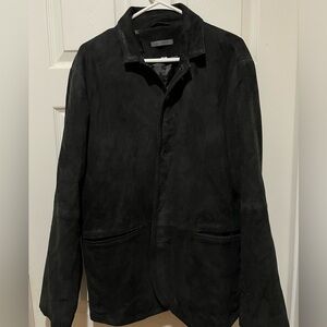 Men's Black Suede Jacket